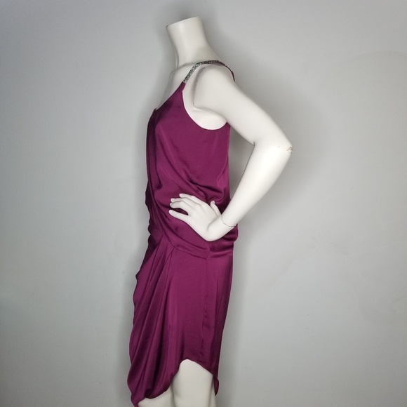 Halston Heritage Dress XS Sleeveless Pink - Picture 3 of 7